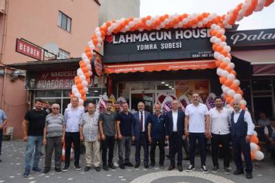 BAŞKANIMIZ LAHMACUN HOUSE'NİN AÇILIŞ PROGRAMINA KATILDI