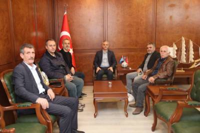 ÖZDİL DOĞAYI KORUMA VE KÜLTÜR DERNEK YÖNETİMİNDEN BAŞKANIMIZA MAKAMINDA ZİYARET