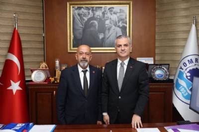 CHP YOMRA İLÇE YÖNETİMİNDEN BAŞKANIMIZA MAKAMINDA ZİYARET