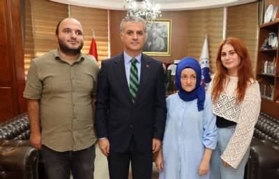 TRABZON ENGELSİZ GELİŞİM SPOR KULÜBÜ YÖNETİMİNDEN BAŞKANIMIZA MAKAMINDA ZİYARET