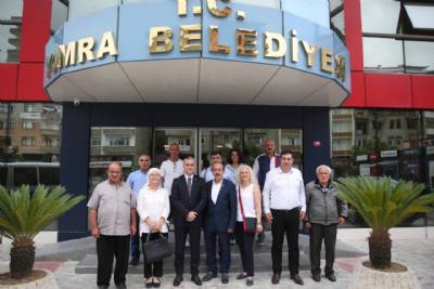 CHP Yomra İlçe yönetiminin belediyemizi ziyareti