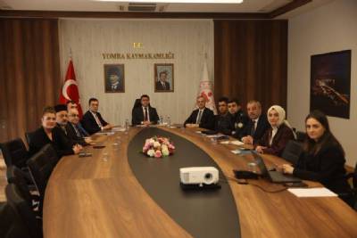 BAŞKANIMIZ KADINA YÖNELİK ŞİDDETLE MÜCADELE İLÇE KOORDİNASYON TOPLANTISINA KATILDI