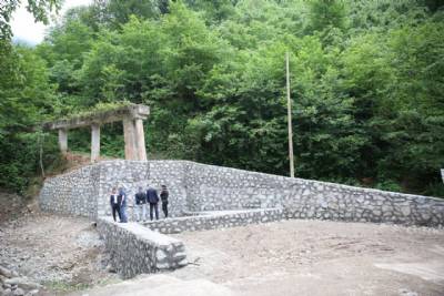 Başkan yardımcımız saha çalışmalarını yerinde inceledi