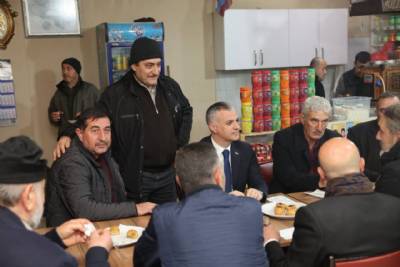 BAŞKANIMIZ GÜLYURDU MAHALLESİ SAKİNLERİYLE BİR ARAYA GELDİ