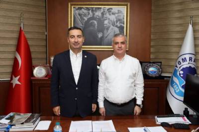 İYİ PARTİ İSTANBUL MİLLETVEKİLİ BAŞKANIMIZI MAKAMINDA ZİYARET ETTİ