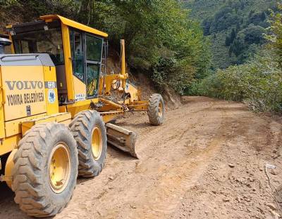 Oymalı'da yol bakım, onarım ve temizlik çalışmaları