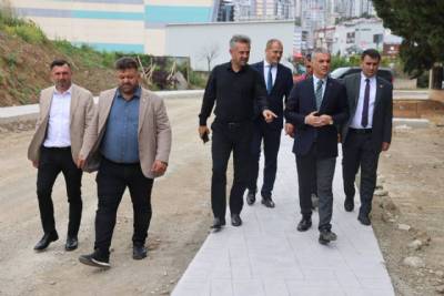 BAŞKANIMIZ TRABZONSPOR CADDESİ VE DTM SOKAKTA İNCELEMELERDE BULUNDU