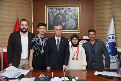 YOMRA DEMİRCİLER KÖYÜ KÜLTÜR VE KALKINMA DERNEĞİ YÖNETİMİNDEN BAŞKANIMIZA ZİYARET
