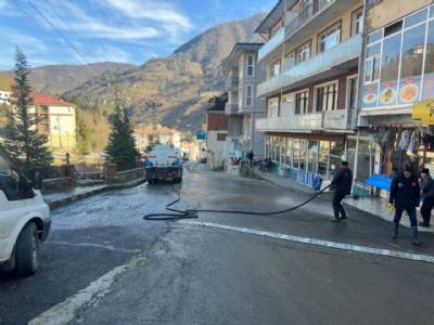 Yıkama ve temizlik çalışmalarımız