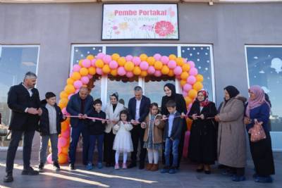 BAŞKANIMIZ PEMBE PORTAKAL OYUN ATÖLYESİ AÇILIŞ PROGRAMINA KATILDI