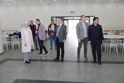 BAŞKANIMIZ YOMRA KÜLTÜR MERKEZİMİZDEKİ BAKIM VE ONARIM ÇALIŞMALARINI YERİNDE İNCELEDİ
