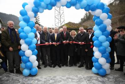 İKİSU MAHALLEMİZDE 'KÖY EVİ PROJESİ' DÜZENLENEN TÖRENLE HİZMETE AÇILDI