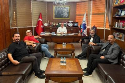 BAŞKANIMIZA MAKAMINDA ZİYARET