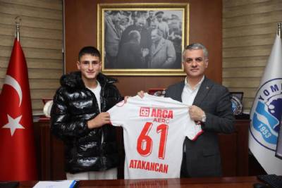 YOMRALI HEMŞEHRİMİZ ATAKAN CAN BAŞKANIMIZI MAKAMINDA ZİYARET ETTİ