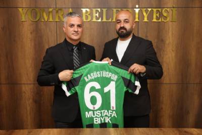 KAŞÜSTÜSPOR KULÜBÜ YÖNETİMİ BAŞKANIMIZI MAKAMINDA ZİYARETİ