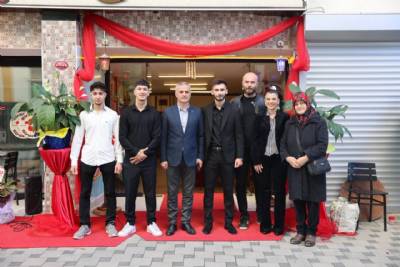 BAŞKANIMIZ KİRAZ CAFE'NİN AÇILIŞ PROGRAMINA KATILDI