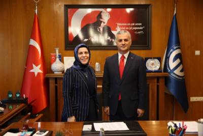 BAŞKANIMIZ KTÜ TIP FAKÜLTESİ DEKANINI MAKAMINDA ZİYARET ETTİ