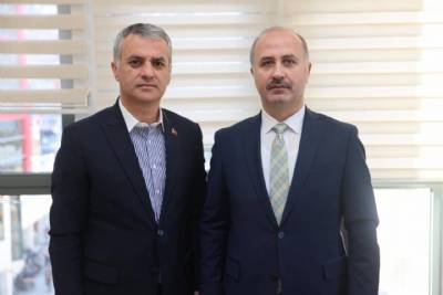 BAŞKANIMIZDAN HAYIRLI OLSUN ZİYARETİ