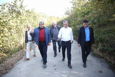 ÇINARLI MAHALLESİ VE ÇEVRESİNDE GERÇEKLEŞTİRİLEN BETONLAMA ÇALIŞMASI