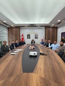 BAŞKAN YARDIMCIMIZ İLÇE SPOR GÜVENLİK KURULU TOPLANTISINA KATILDI