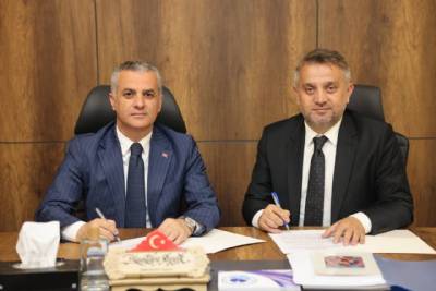 BAŞKANIMIZ TMMOB İNŞAAT MÜHENDİSLERİ ODASI İLE PROTOKOL İMZALADI
